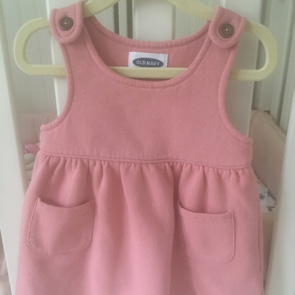 Old Navy Pink cotton jumper 12-18m